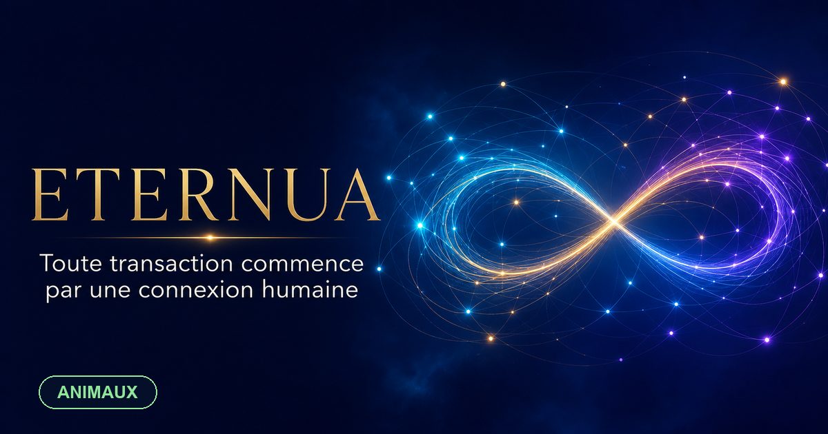 Annonces, services et entraide pour les animaux sur Eternua